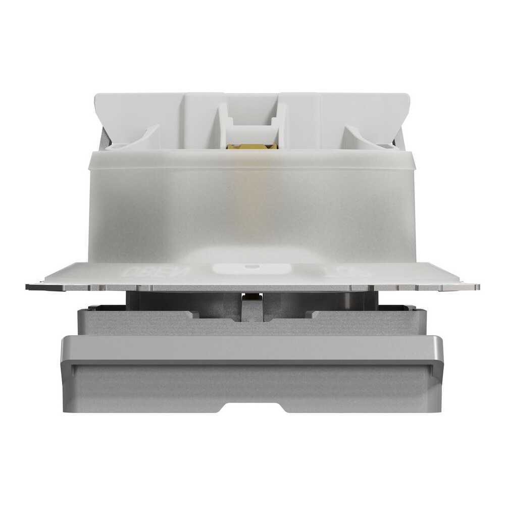 Розетка Schneider Sedna Design алюміній 1-на з заземленням з шторками та кришкою IP44 ( SDD213024 )